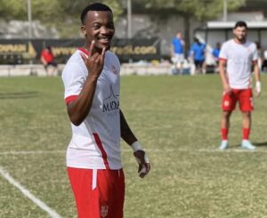 Read more about the article Khanyisa Mayo opens his account for The Reds, but Cocomelon football steals the show in a 2-1 thriller