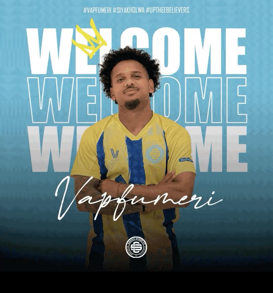 Read more about the article Casric Stars Sign Kermit Erasmus After Chippa United Deal Falls Through