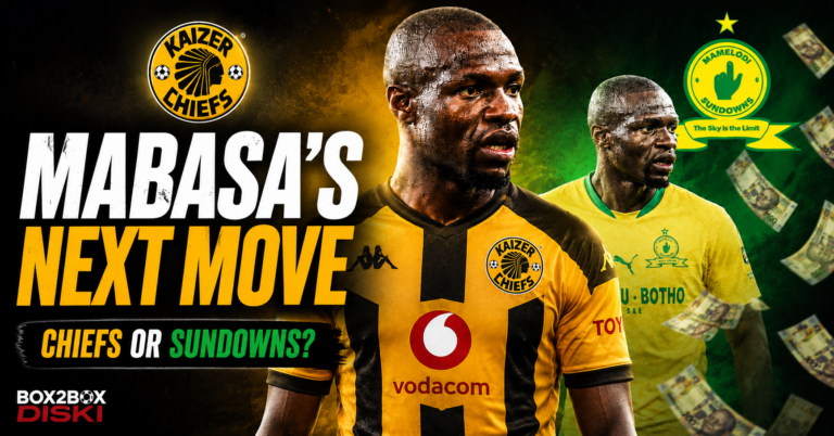 "Tshegofatso Mabasa transfer battle between Kaizer Chiefs and Mamelodi Sundowns"